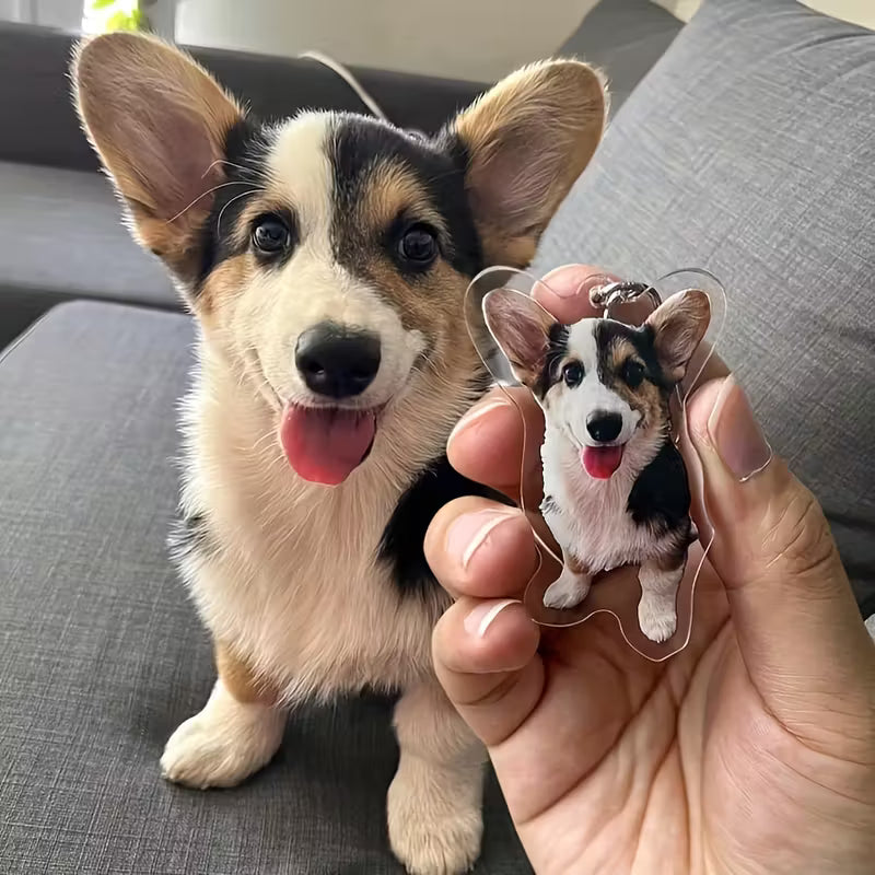 Custom Photo Keychain – Personalized Acrylic Keepsake