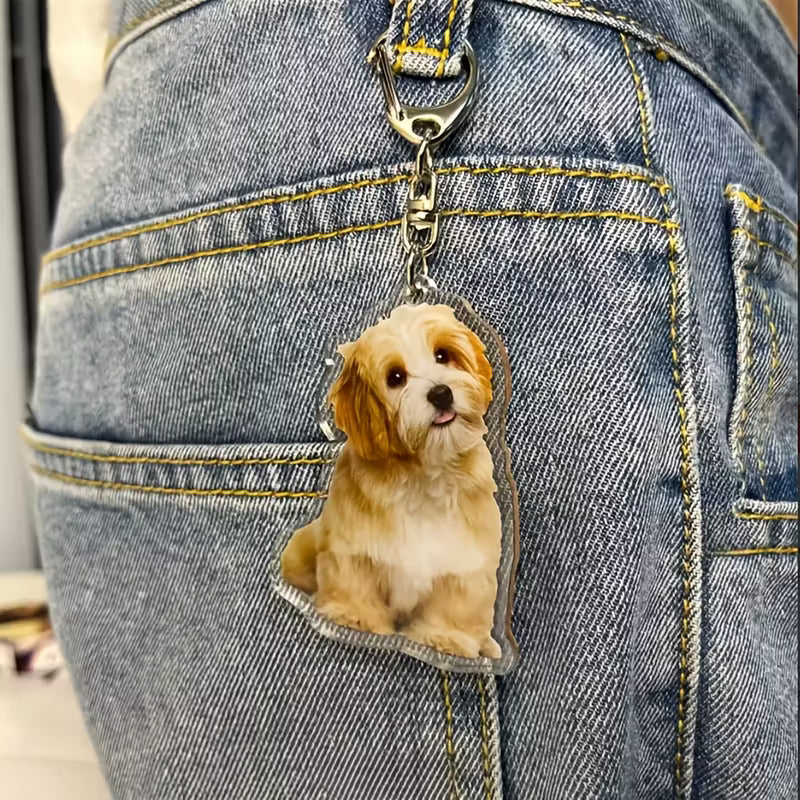 Custom Photo Keychain – Personalized Acrylic Keepsake